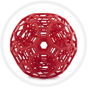 3D printed ball
