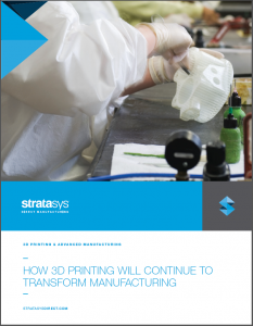 3D Printing Materials | White Paper Cover
